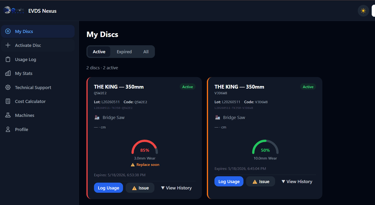 EVDS Diamond — Full SaaS Platform preview alt